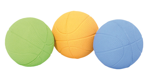 Natural rubber toy ball