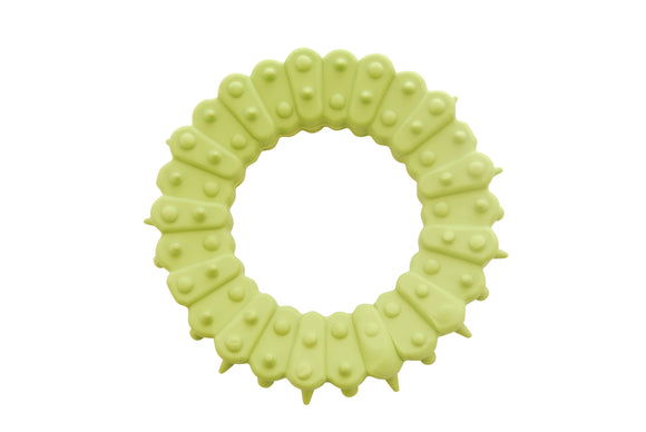 Natural rubber toy ring