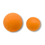 Natural rubber tennis ball