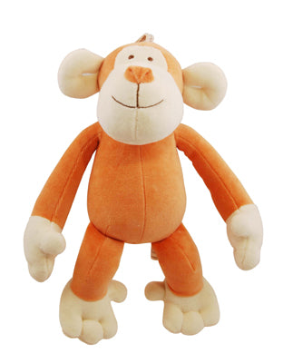Natural pet toy monkey
