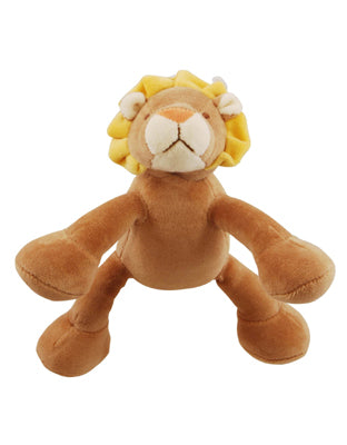 Natural pet toy lion