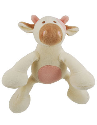 Natural pet toy cow