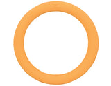 Natural rubber ring orange