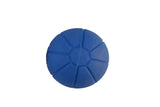 Natural rubber ball blue